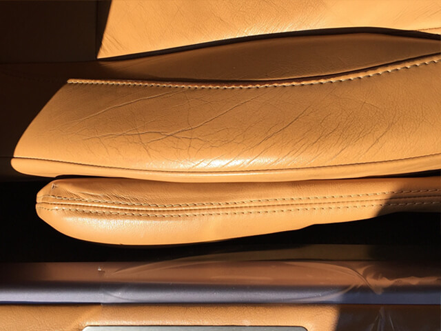 アストンマーティンのひび割れ施工