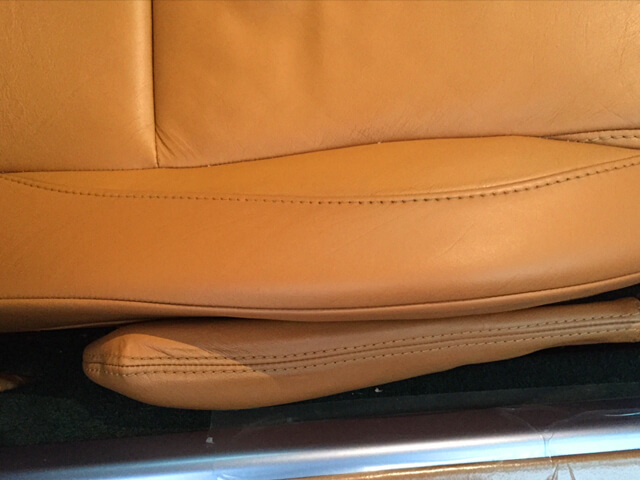 アストンマーティンのひび割れ施工