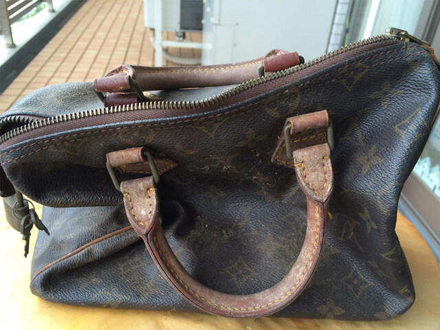 ルイ・ヴィトン　バッグ施工