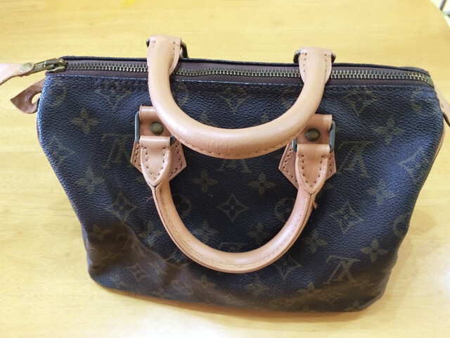 ルイ・ヴィトン　バッグ施工
