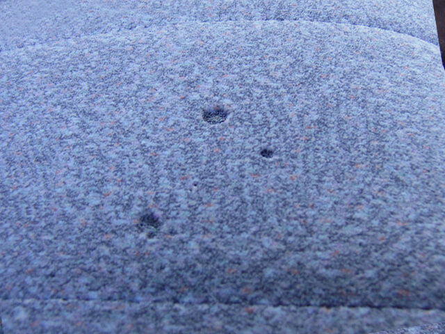 TOYOTA クラウン マジェスタのファブリック（布）シート修復