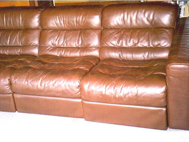 ソファー劣化（茶）