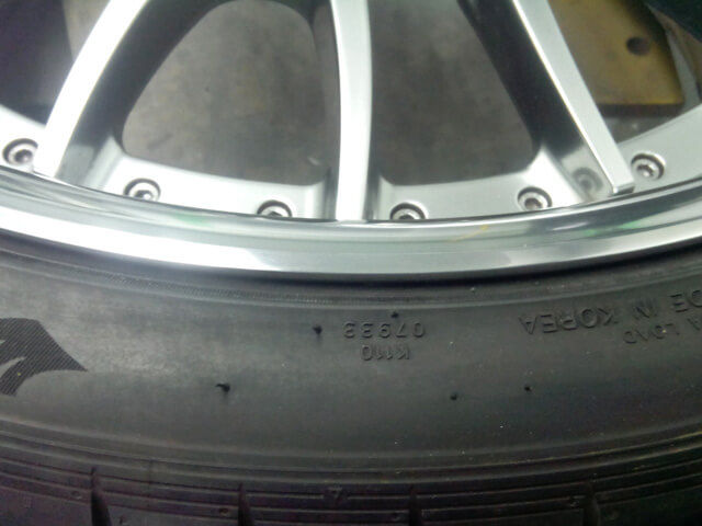 BMW・5シリーズ（F10） ホイールのガリ傷補修