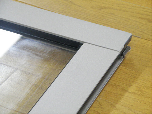 アルミサッシ　キズ補修