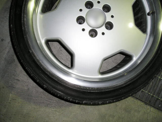 メルセデス・ベンツ AMGポリッシュホイール事例