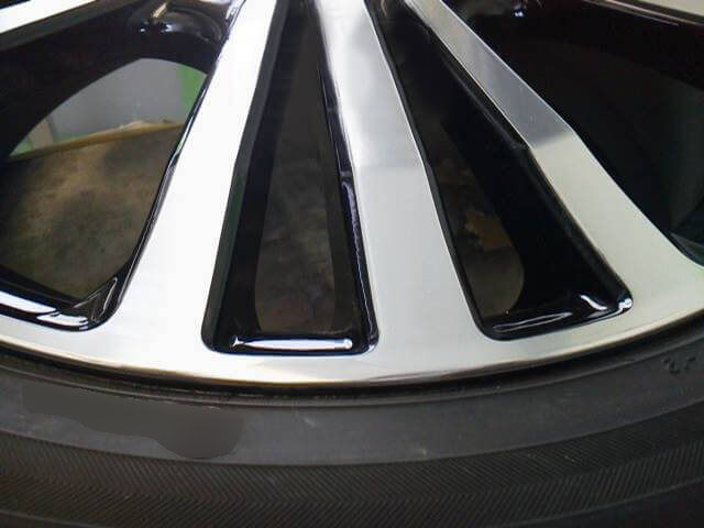HONDA オデッセイ純正ホイールのキズ補修