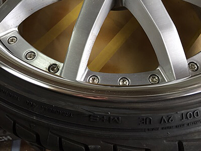 社外アルマイトホイール施工事例