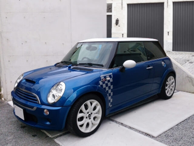 BMW MINIマニキュアコート施工例