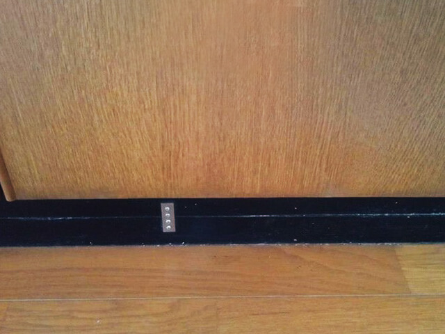 キッチン戸棚の傷修理事例