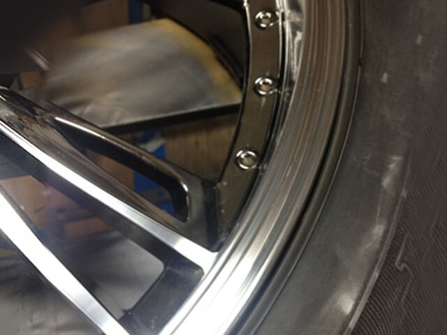 アルマイトホイール修復施工例