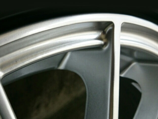 社外シルバーホイール塗装例