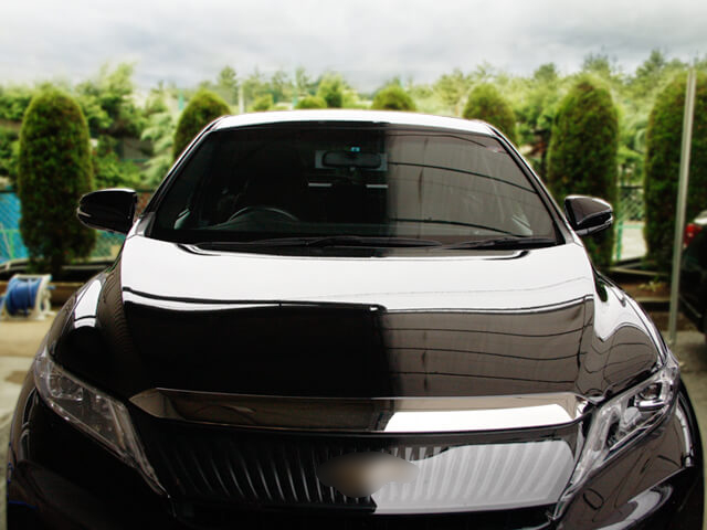 TOYOTA ハリアー　マニキュアコート施工事例