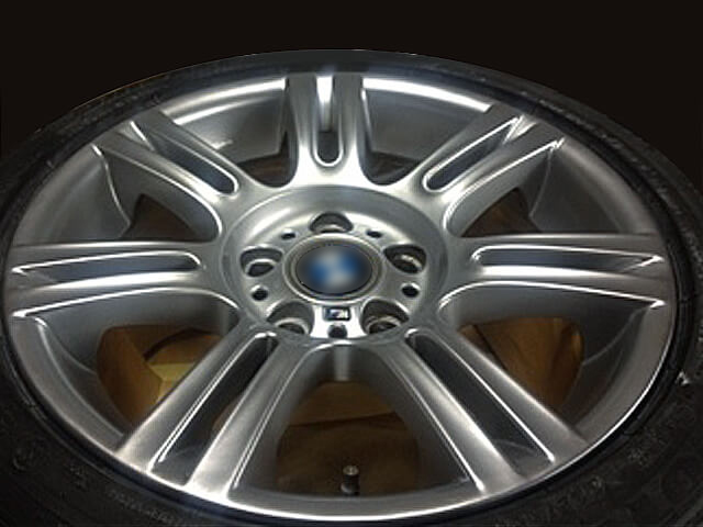 BMW 3シリーズ純正ホイール施工実例