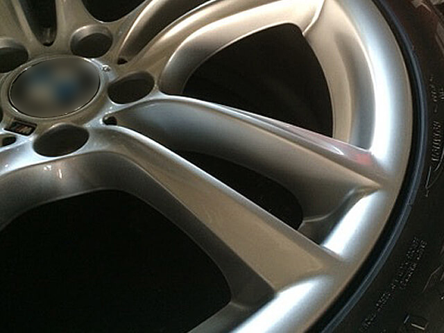 BMW純正ホイール補修