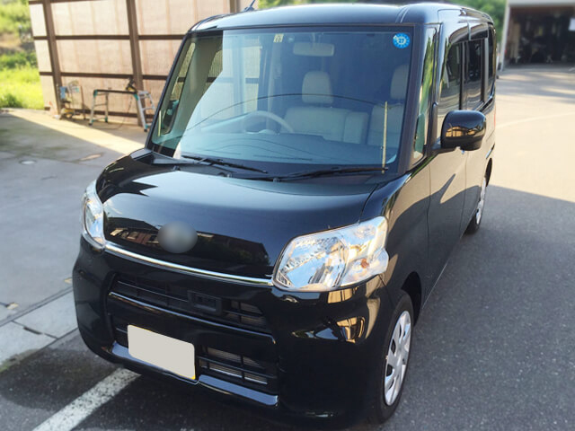 ダイハツ タントのカーコーティング