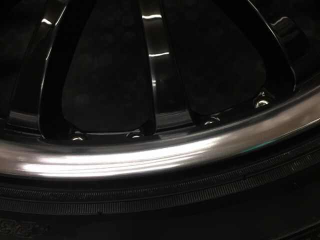 ポリッシュホイール（メルセデス・ベンツ C250）修復事例