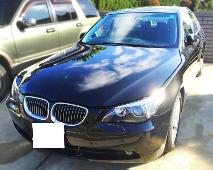 BMW 5シリーズ　ポリマー加工