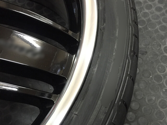 メルセデス・ベンツ S400ポリッシュホイール施工事例