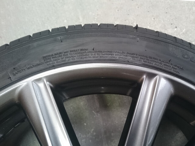 レクサス GS450h純正ホイール補修