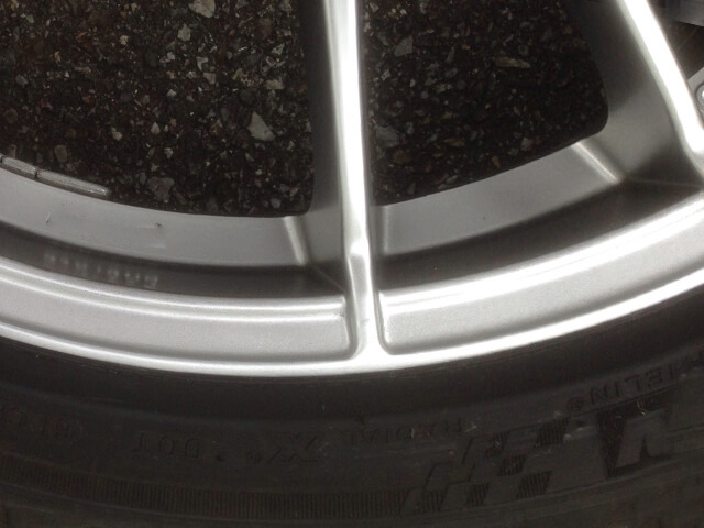 フォルクスワーゲン GOLF　ホイールのハイパー塗装施工事例