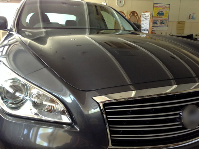 日産 フーガ370GTをマニキュアコート