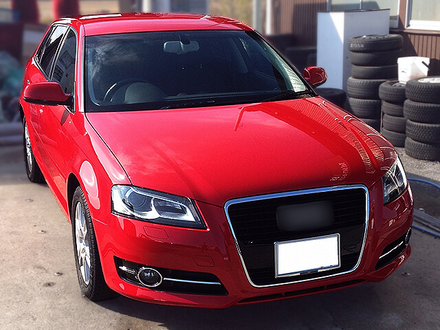 アウディ A3スポーツバックのコーティング