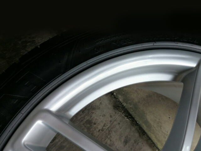 ポルシェ911カレラ純正ホイール修理＆ホイール塗装