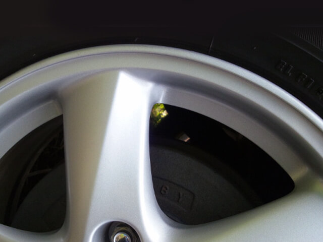 マツダ MPV純正ホイール塗装例