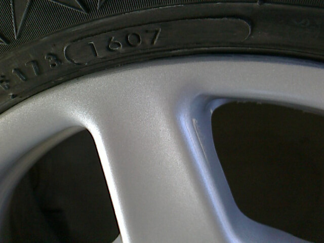 シルバーホイール塗装＆修復例