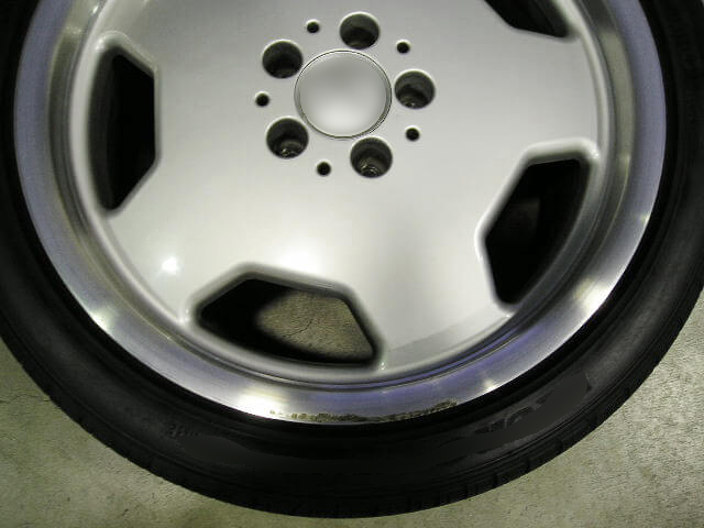 メルセデス・ベンツ AMGポリッシュホイール事例