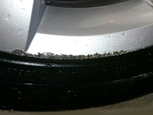 フォルクスワーゲン純正ホイール修理＆塗装