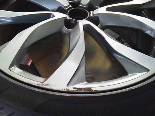 アウディ A6純正ホイール修理