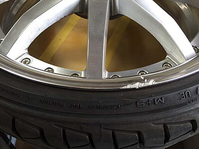 社外アルマイトホイール施工事例