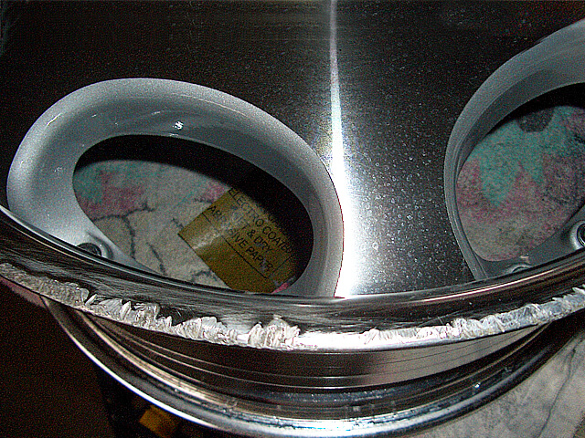 アルマイトホイール（リム傷大）修復事例