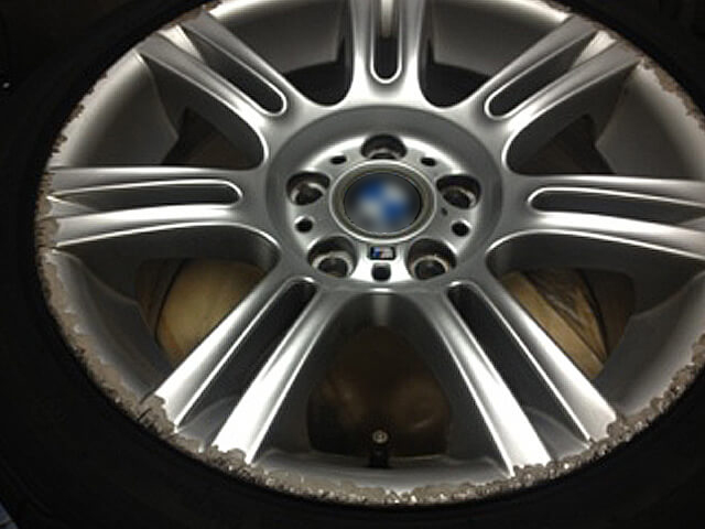 BMW 3シリーズ純正ホイール施工実例