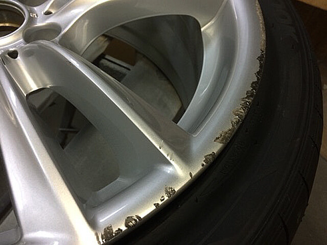 BMW純正ホイール補修