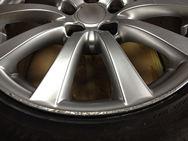 レクサス IS純正ホイール補修