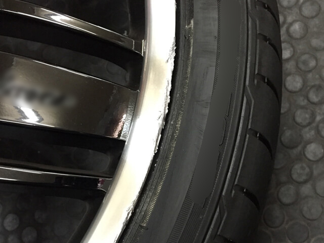 メルセデス・ベンツ S400ポリッシュホイール施工事例