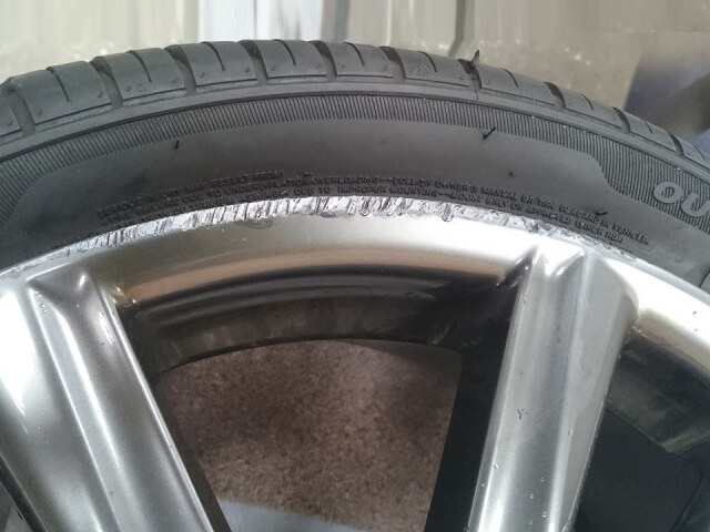 レクサス GS450h純正ホイール補修