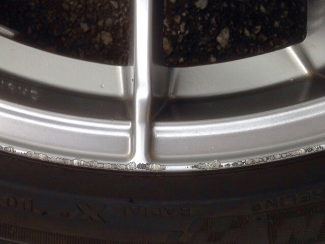 フォルクスワーゲン GOLF　ホイールのハイパー塗装施工事例