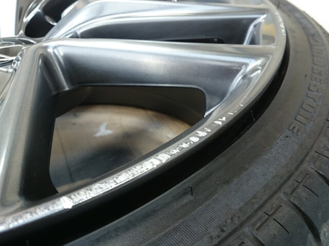 レクサス IS 300H F SPORT純正ホイール事例