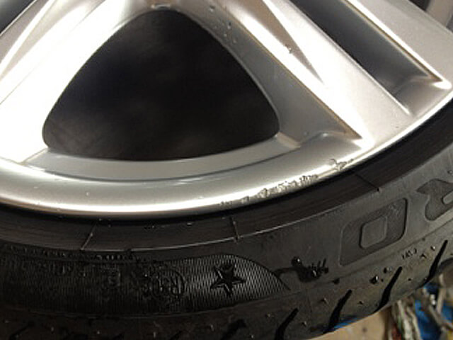 BMW E39純正ホイール補修